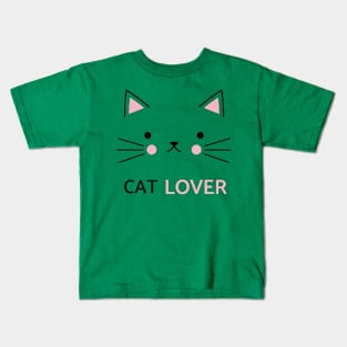 CAT LOVER Kids T-Shirt